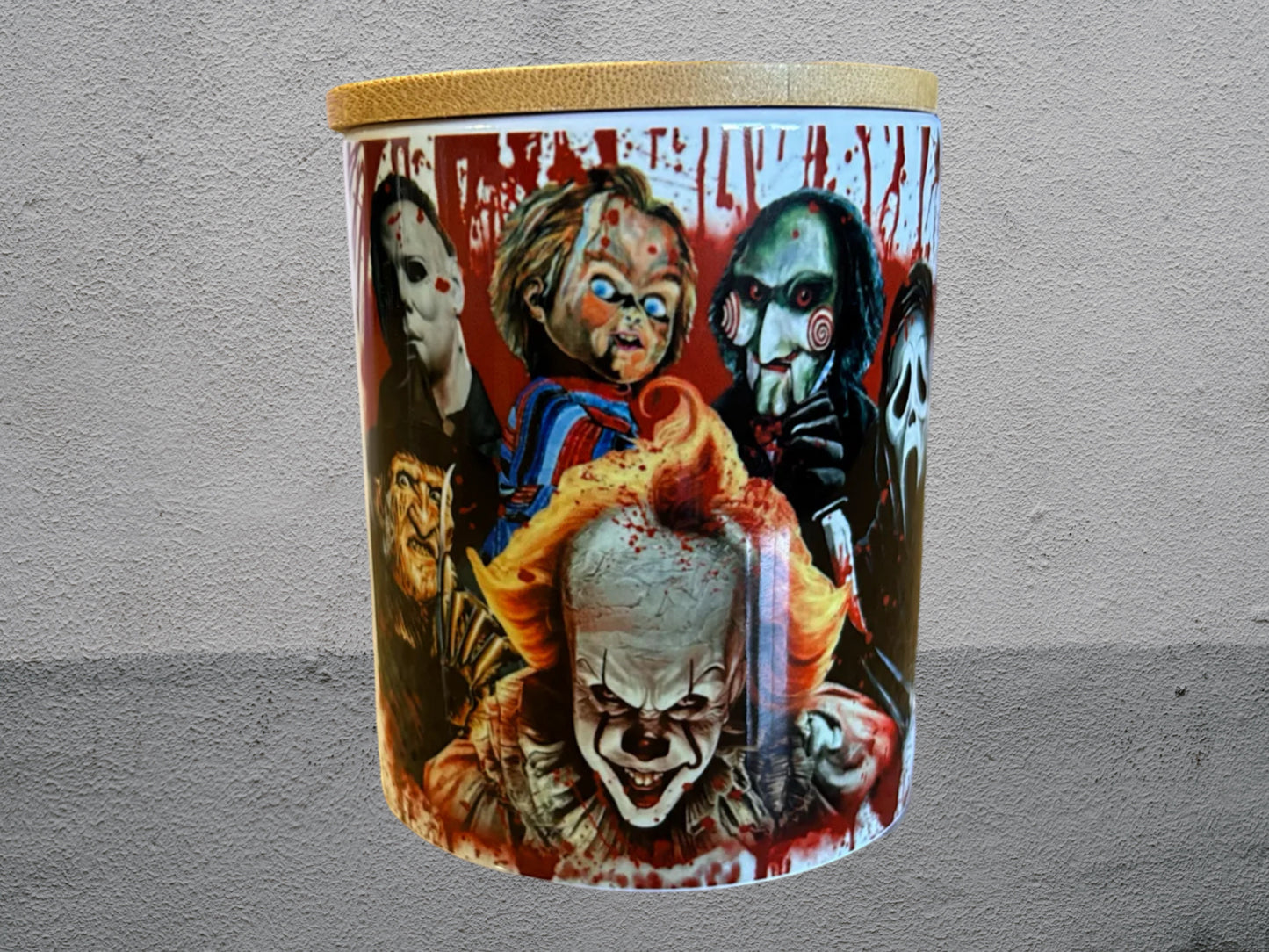 The scream team sublimated candle