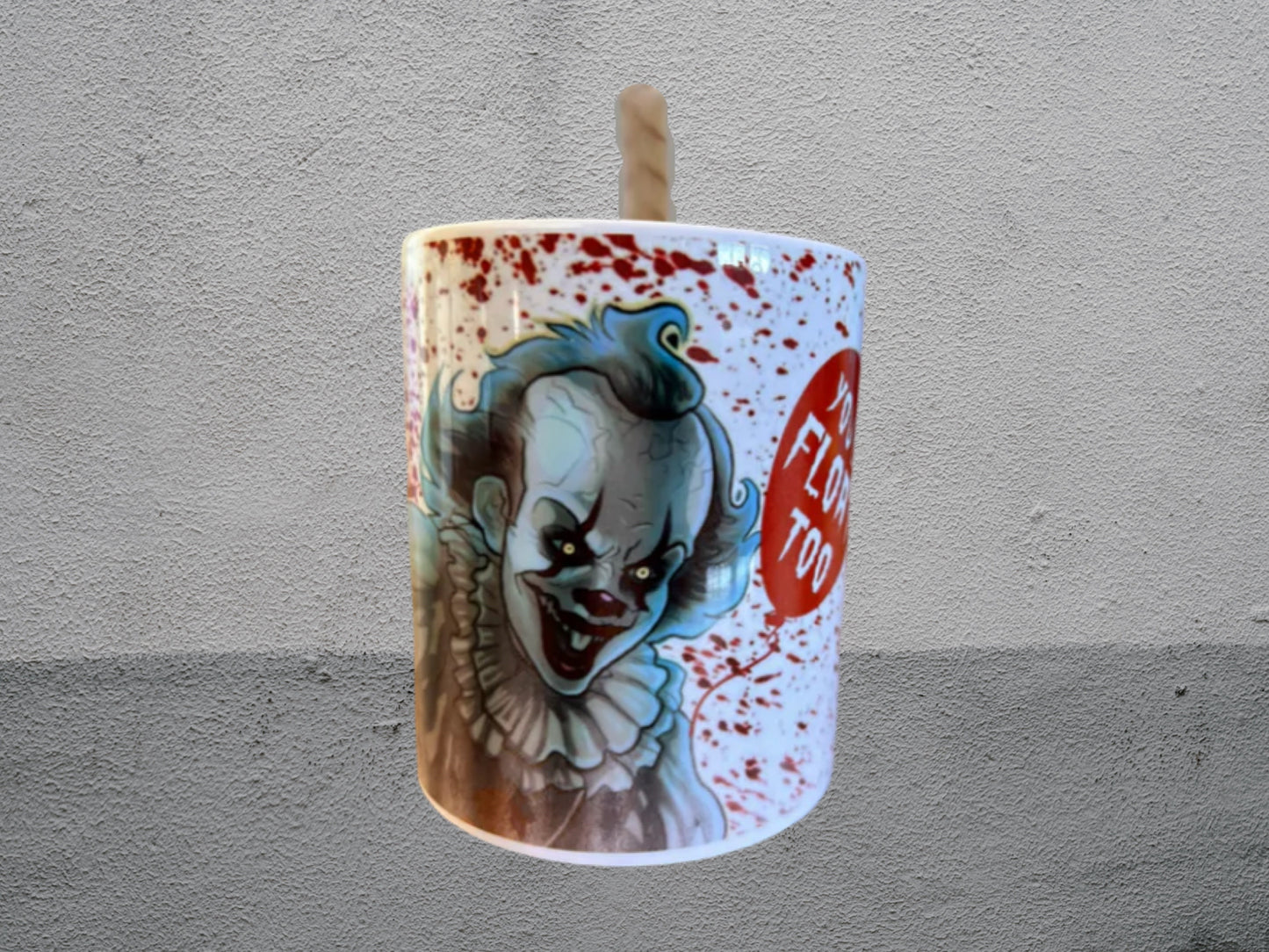 Pennywise sublimated candle