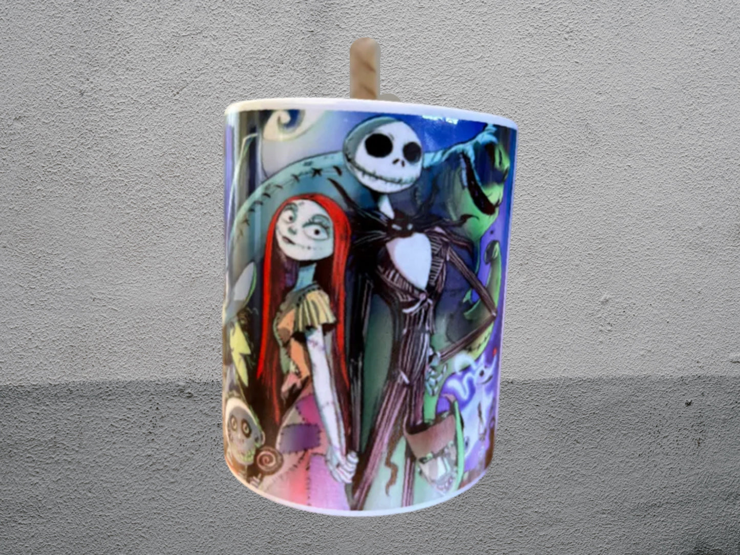 Nightmare before Christmas sublimated candle