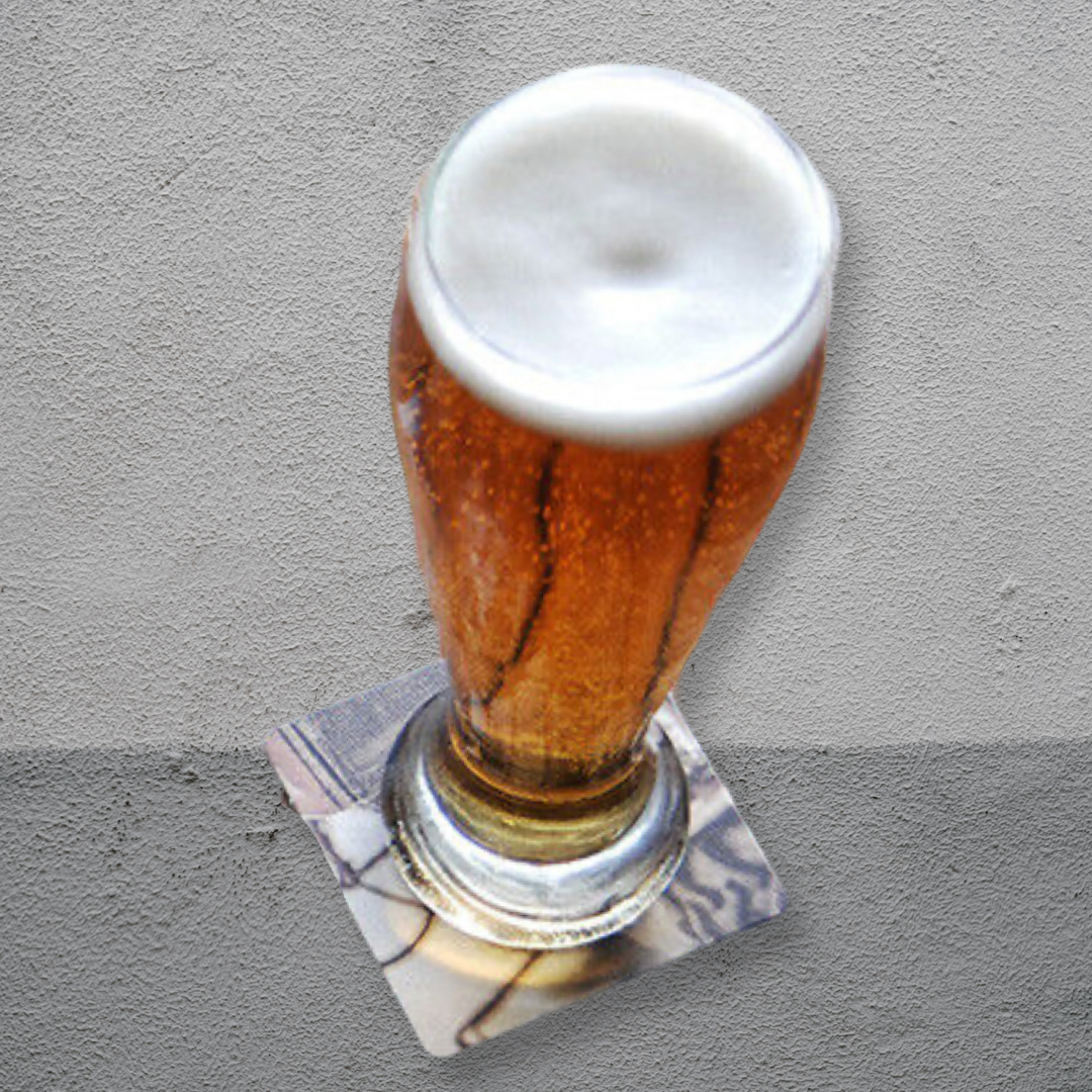 Personalized square coaster, single