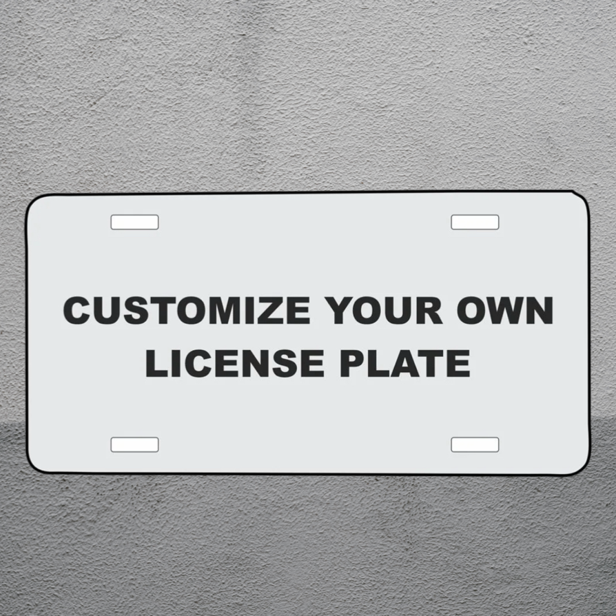 Personalized license plate