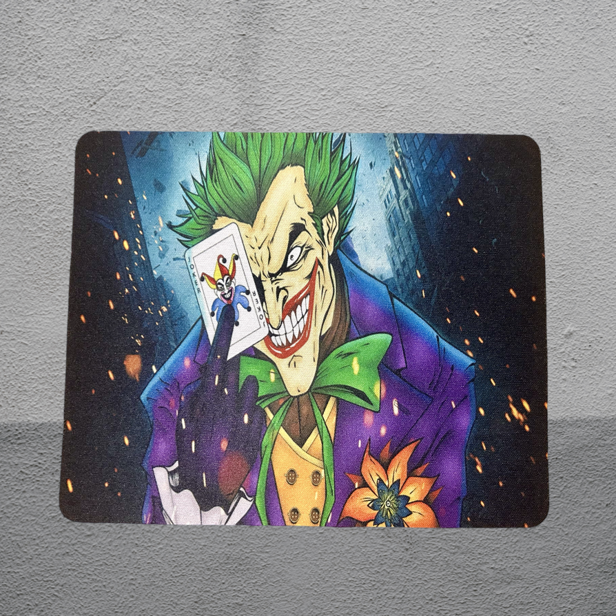 The joker mouse pad